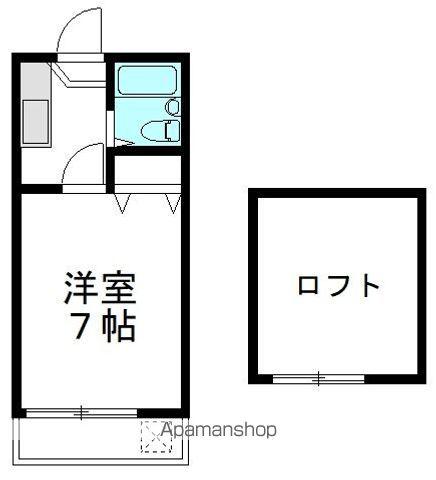 和泉コーポ(1K/2階)の間取り写真