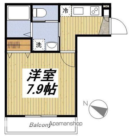 RAFFINATO HIKAWADAI(1K/1階)の間取り写真