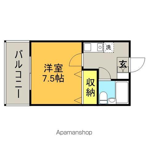 セレクトハイツ(1K/2階)の間取り写真