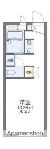 レオパレスSETO LANDS M&K(1K/2階)の間取り写真