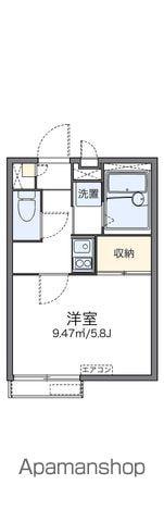 レオパレスピュア(1K/2階)の間取り写真