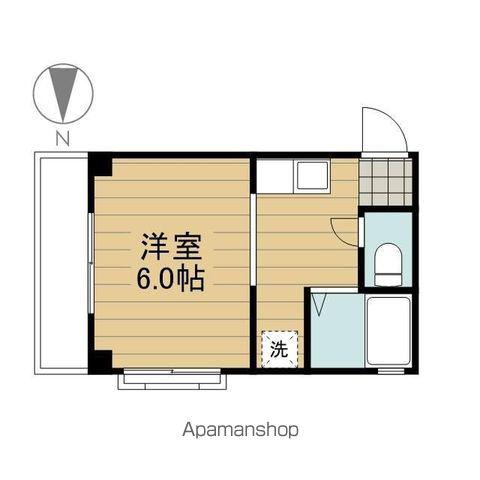 レオドラード飯塚(ワンルーム/3階)の間取り写真