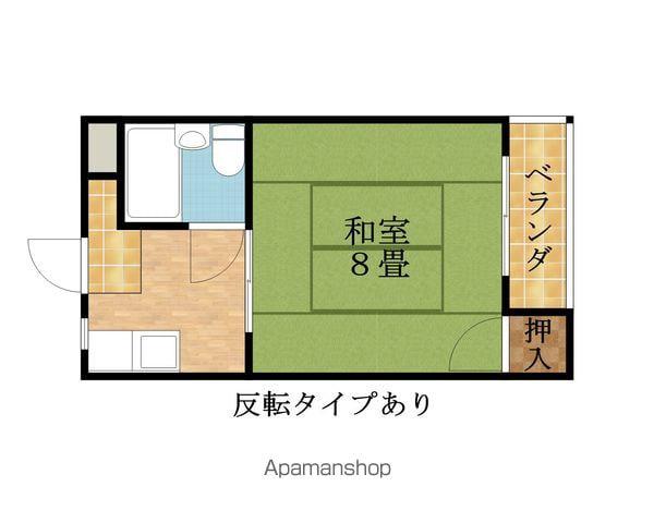 コーポ中宮(1K/3階)の間取り写真