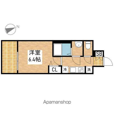 プレサンスTHE新栄(1K/13階)の間取り写真