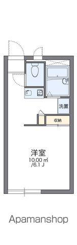 レオパレス2000(1K/1階)の間取り写真