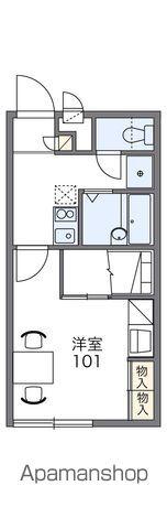 レオパレス東手城(1K/2階)の間取り写真