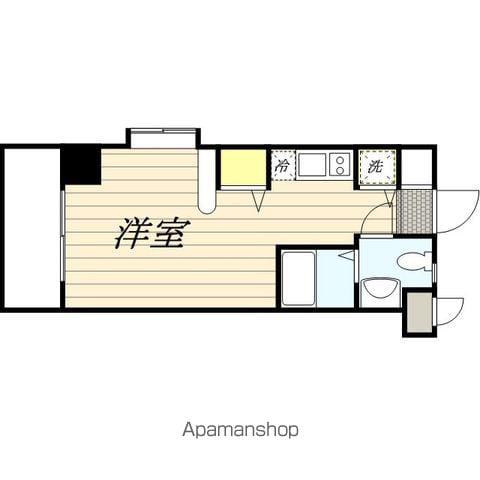 エンクレスト舞鶴(ワンルーム/7階)の間取り写真