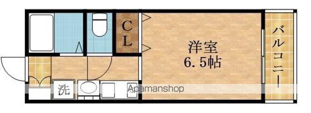 ELM関目(1K/2階)の間取り写真