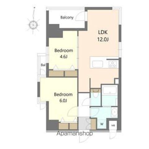 SーRESIDENCE高岳CLARITY 7月17(2LDK/4階)の間取り写真