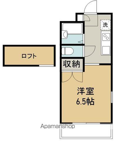 千代一番館(1K/3階)の間取り写真