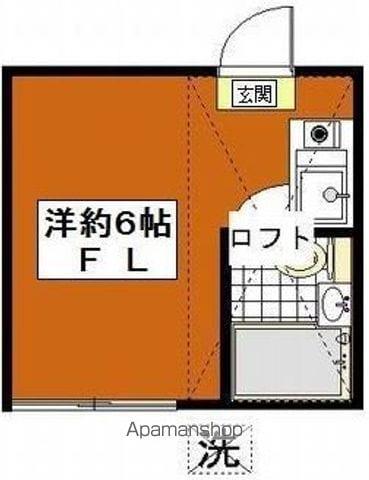 ラ・メゾン・ドゥ・タニー(ワンルーム/1階)の間取り写真