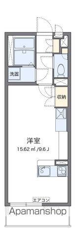 ミランダシャンデフレーズⅡ(ワンルーム/3階)の間取り写真