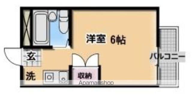 メゾンドコンフォート 1階階 間取り