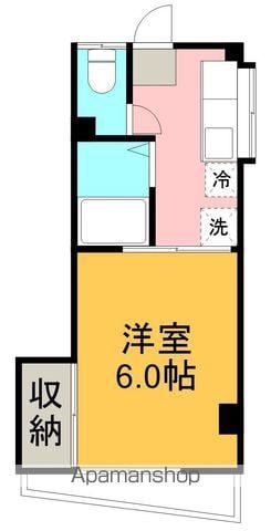 K-VILLAGEくるみ(1K/2階)の間取り写真