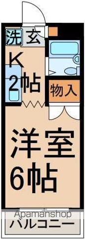 ハイツエスペランサ(1K/3階)の間取り写真