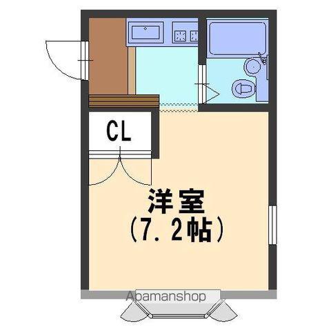 エルシーハイツ(1K/1階)の間取り写真