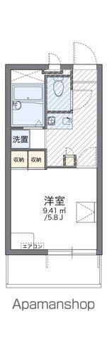 レオパレス琵琶湖(1K/2階)の間取り写真