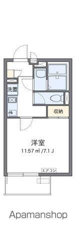 クレイノNLエヌズラント Ⅰ(1K/3階)の間取り写真
