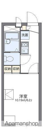 レオパレスRED ECHO(1K/2階)の間取り写真