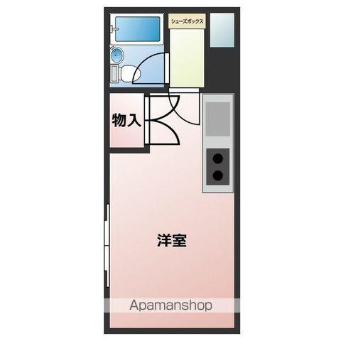 サンシャイン西岡(ワンルーム/1階)の間取り写真