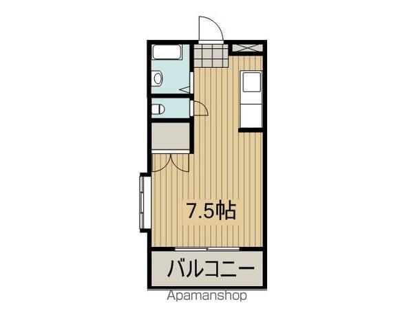 オクトワール宮崎西弐番館(ワンルーム/5階)の間取り写真