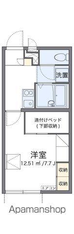 レオパレス下河原(1K/2階)の間取り写真