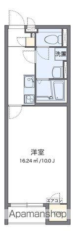 クレイノ龍(1K/2階)の間取り写真