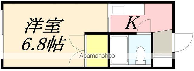 マンション永興(ワンルーム/3階)の間取り写真