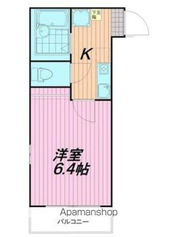 ROUTE22(1K/3階)の間取り写真