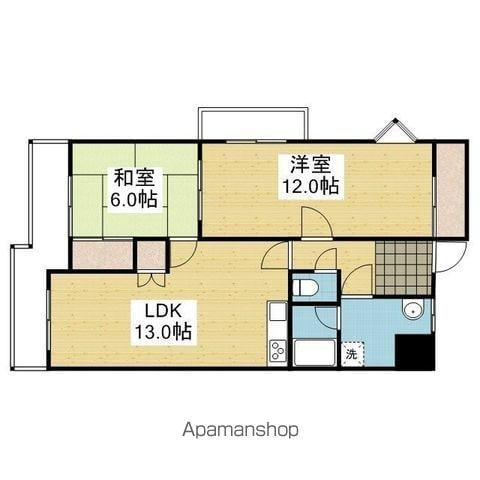 ロイヤルメゾン(2LDK/2階)の間取り写真