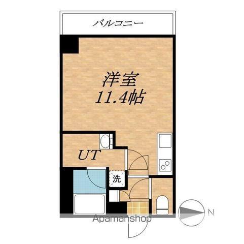 フォーレストインみなみ野2(ワンルーム/4階)の間取り写真