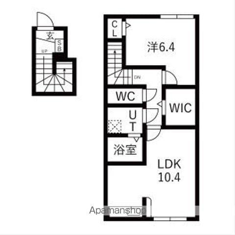 ART LIFE(1LDK/3階)の間取り写真