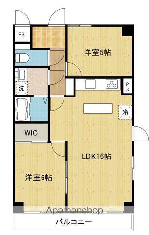 CORPO NOZAWA(2LDK/3階)の間取り写真