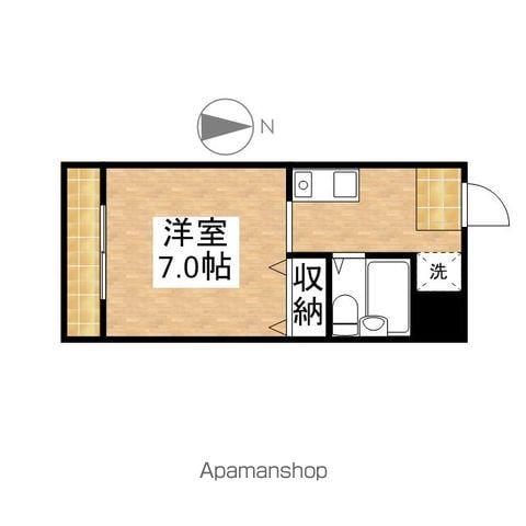 メゾンドエトワール(1K/3階)の間取り写真