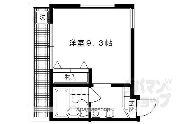 リーベ川原崎(1K/5階)の間取り写真