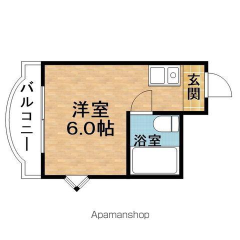MAISONDESELENE(ワンルーム/4階)の間取り写真