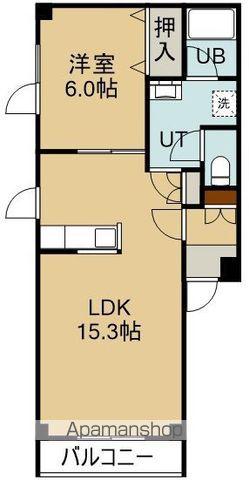 MSティファニー(1LDK/3階)の間取り写真