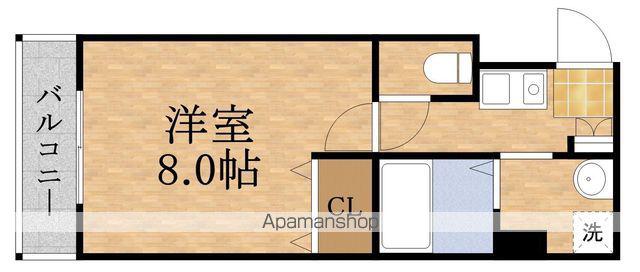 REGINA COURT(1K/10階)の間取り写真
