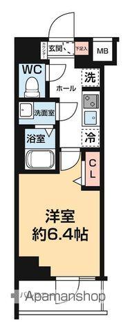 AZEST立石Ⅰ(1K/6階)の間取り写真