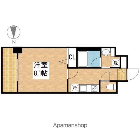 ALATO丸の内(1K/15階)の間取り写真