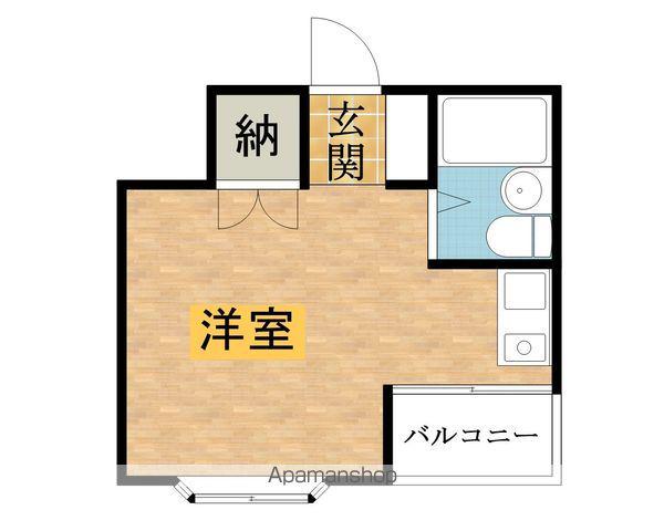 大横町ニュー田口ビル(ワンルーム/2階)の間取り写真