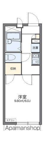 レオパレスプリムヴェール 1階階 間取り