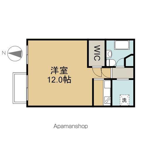 シュタットメゾン Ⅱ(1K/7階)の間取り写真