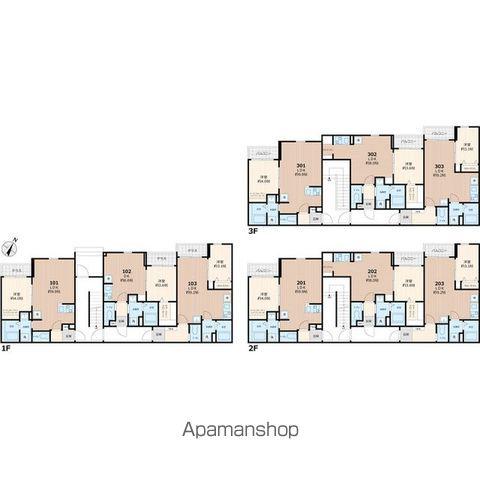 グランディール千葉新宿(1LDK/3階)の間取り写真