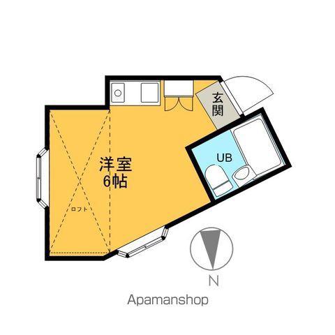セルシオ大泉学園PART2(ワンルーム/1階)の間取り写真