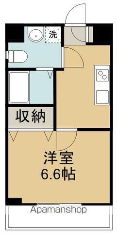 メゾンHEISEI(1K/2階)の間取り写真