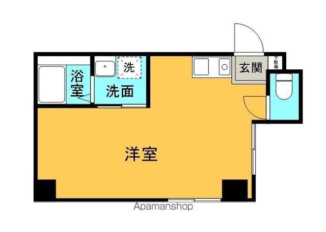 74パークマンション(ワンルーム/5階)の間取り写真