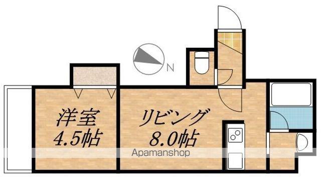 LE・ESTⅤ(1LDK/10階)の間取り写真