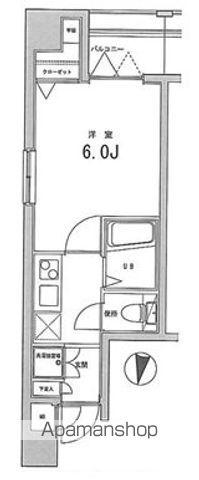 ル・リオン両国(1K/11階)の間取り写真