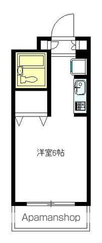 エスタ梅ヶ丘(ワンルーム/1階)の間取り写真